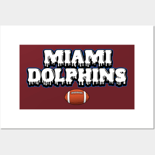 Miami dolphins Posters and Art